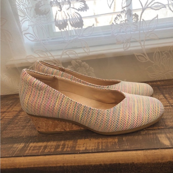 Dr. Scholl's Shoes - Dr. Scholl's Multicolor Women's Be Ready Wedge Pumps ~ 6M
